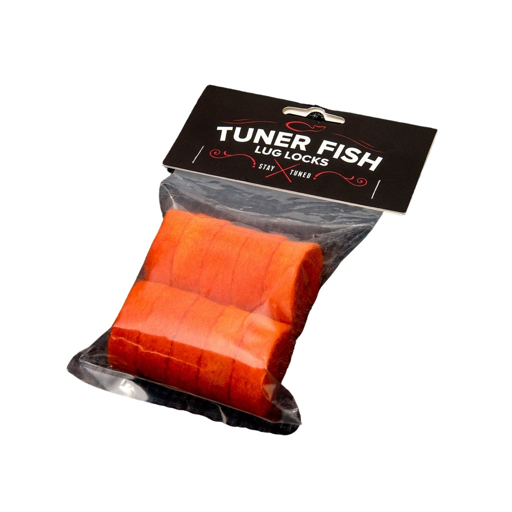 Tuner Fish - Cymbal Felts - 10 Pack (Orange)