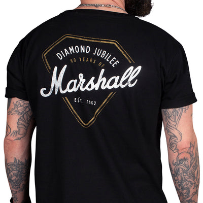 Marshall Diamond Jubilee T Shirt - Large-Sky Music