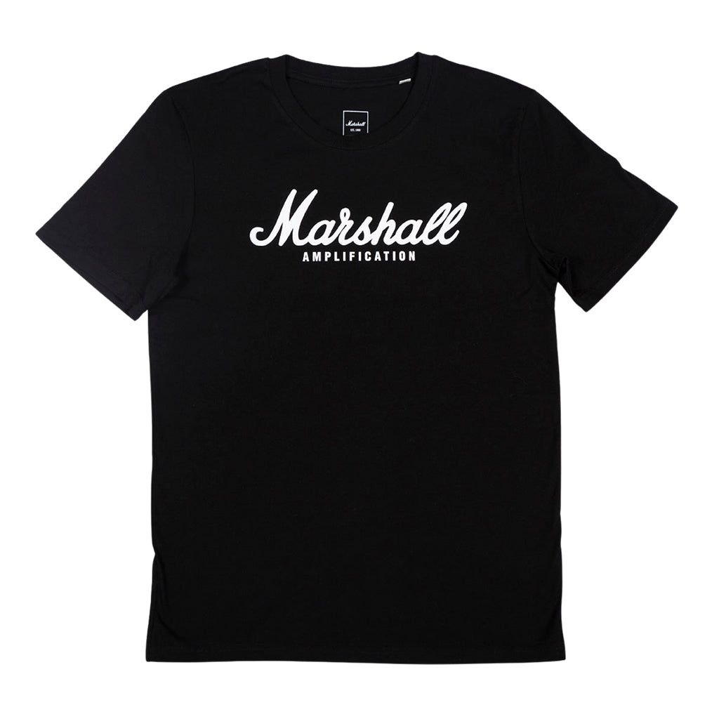 Marshall Script T Shirt Black L