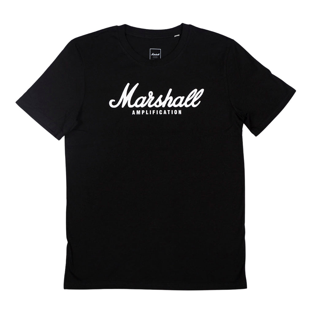 Marshall Script T Shirt Black XXL