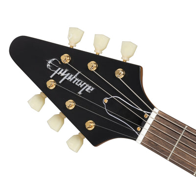 Epiphone - 1958 Korina Flying V Electric Guitar Left Handed - Aged Natural