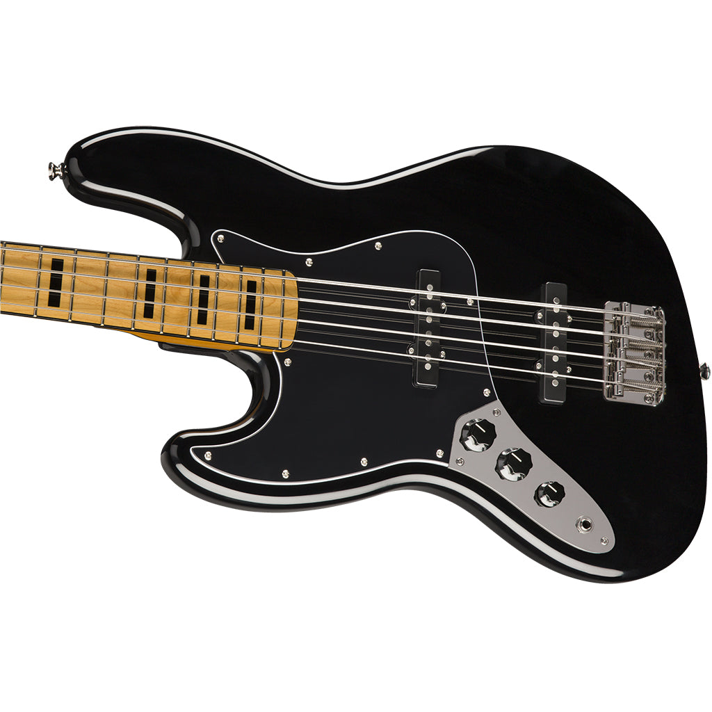 Squier Classic Vibe 70s Jazz Bass Left Handed Maple Fingerboard Black