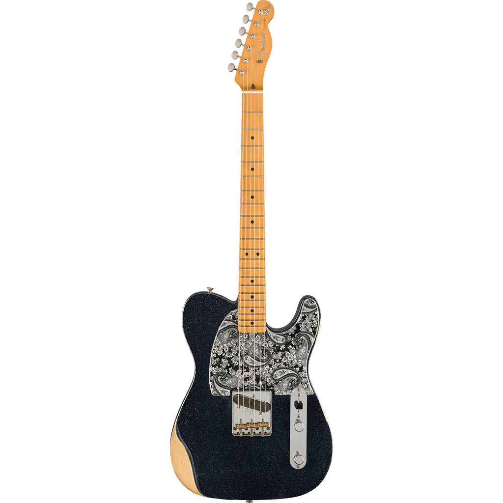 Fender - Brad Paisley Esquire® - Maple - Black Sparkle-Sky Music