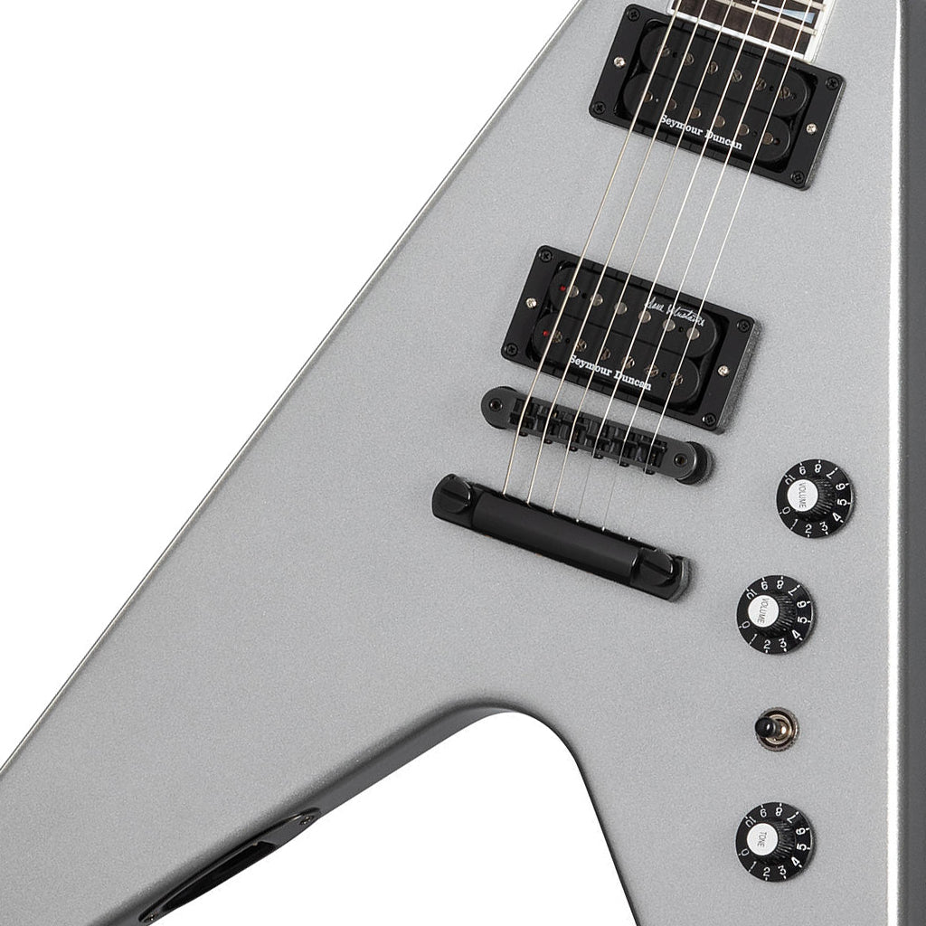 Gibson Dave Mustaine Flying V EXP Silver Metallic