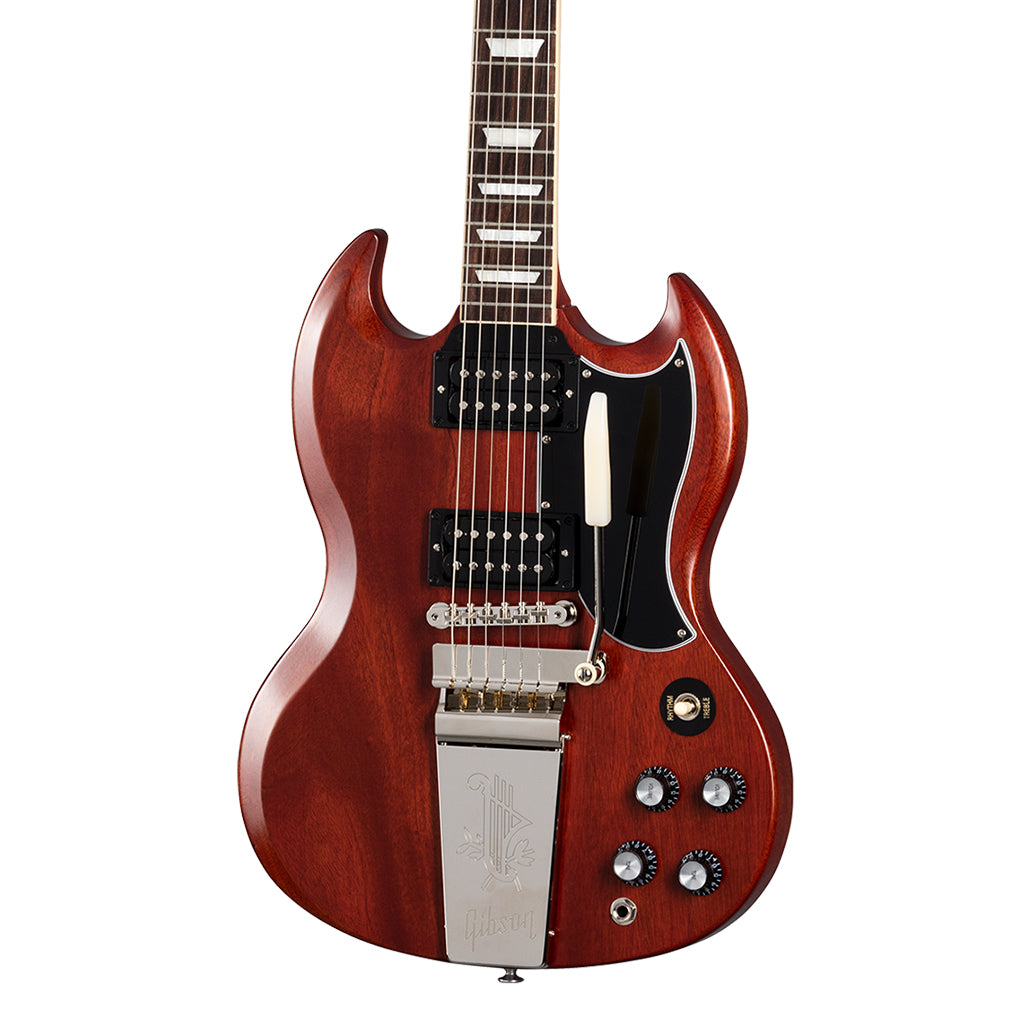 Gibson SG Standard Faded 61 Maestro Vibrola Vintage Cherry Burst