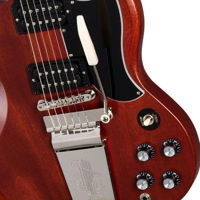 Gibson SG Standard Faded 61 Maestro Vibrola Vintage Cherry Burst