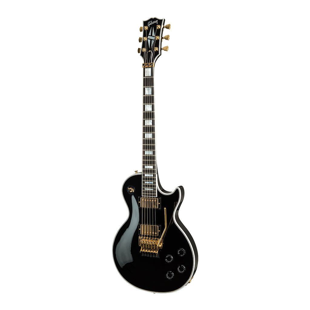 Gibson Les Paul Axcess Custom Ebony Gold Hardware Floyd Rose