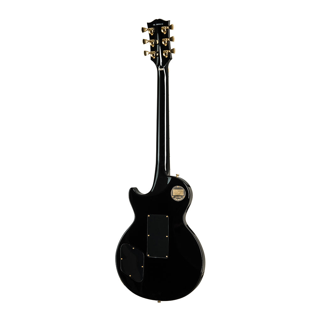 Gibson Les Paul Axcess Custom Ebony Gold Hardware Floyd Rose