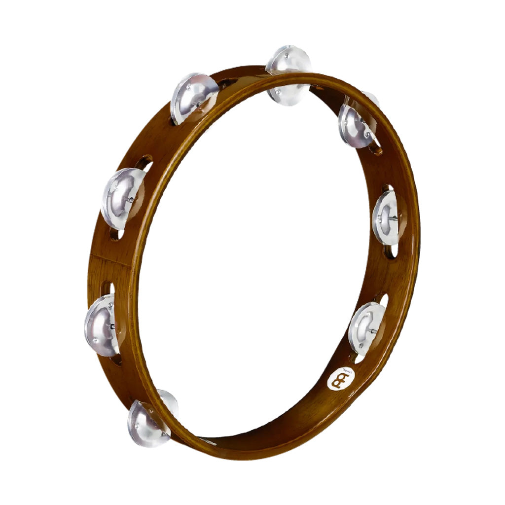 Meinl - Wood Tambourine - With 1 Row Aluminium Jingles - African Brown