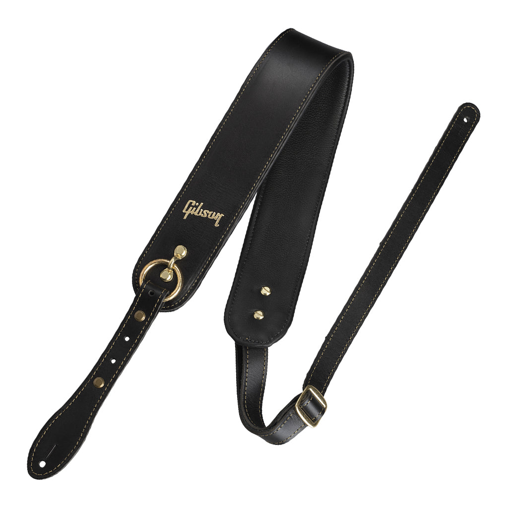 Gibson The Vintage Saddle Strap Black