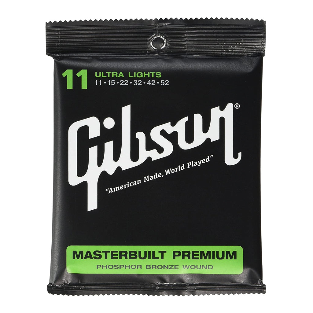 Gibson Masterbuilt Acoustic Strings Phosphor Bronze - 11-52