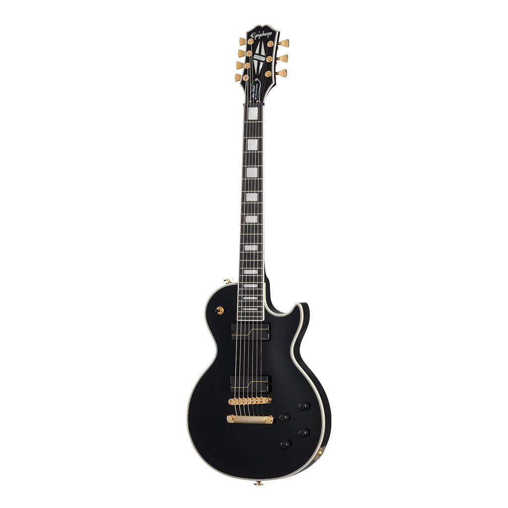 Epiphone Matt Heafy Origins Les Paul Custom 7 String Ebony