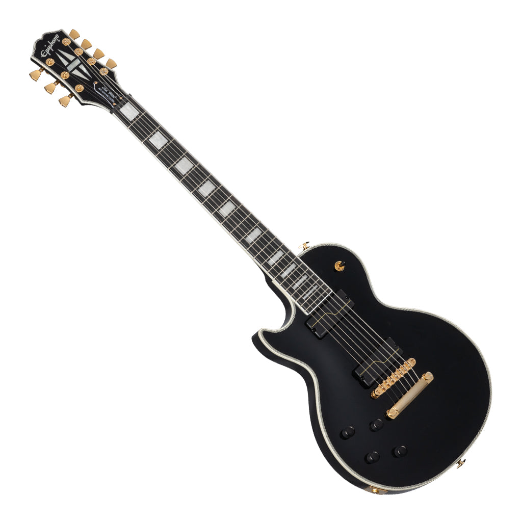 Epiphone Matt Heafy Origins Les Paul Custom 7 String Left Handed Ebony