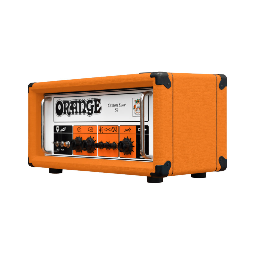 Orange Custom Shop Handwired 50W Valve Head