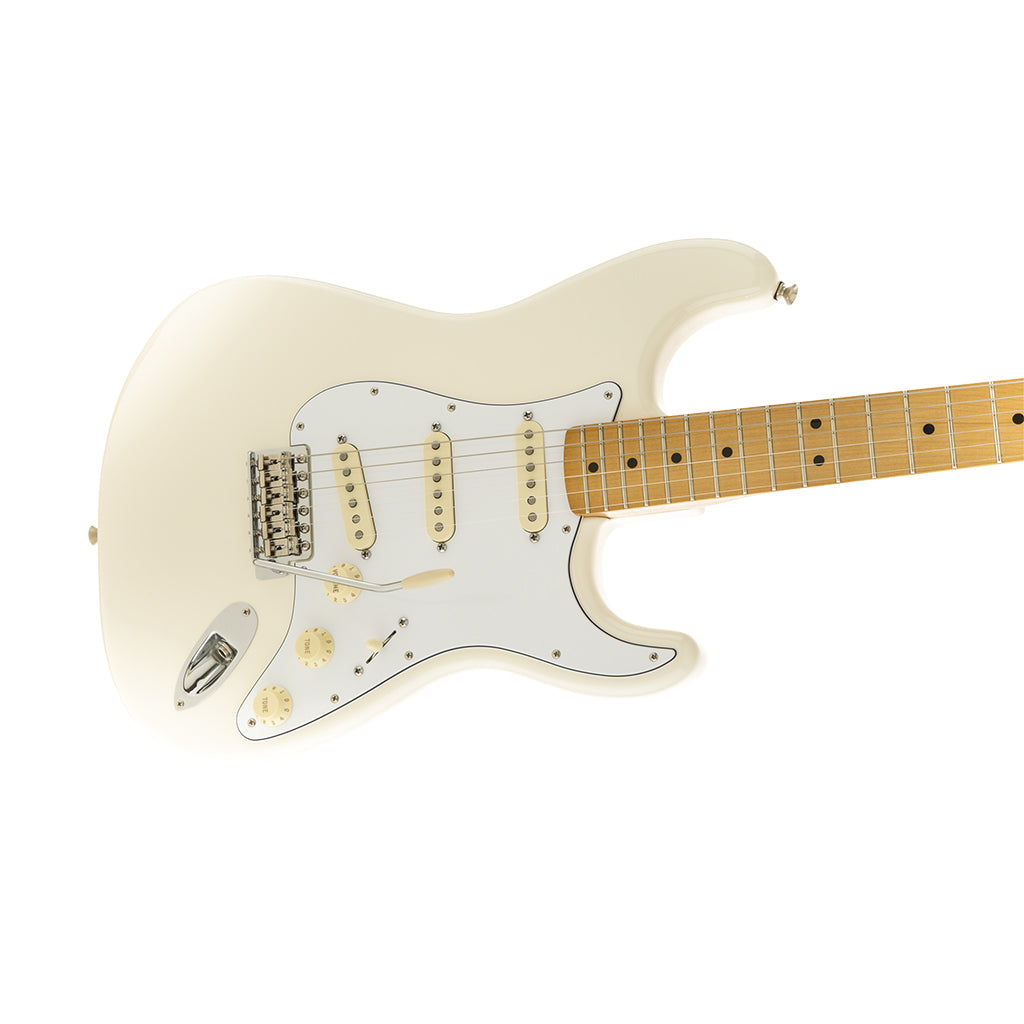 Fender Jimi Hendrix Stratocaster - Olympic White- Maple Neck - Side