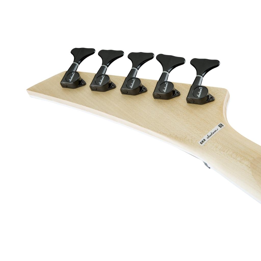 Jackson - JS Series Concert™ Bass JS3VQ, Amaranth Fingerboard - Transparent Red Burst-Sky Music