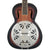 Gretsch - G9220 Bobtail™ Round-Neck A.E., Mahogany Body Spider Cone Resonator Guitar, Fishman® Nashville Resonator Pickup, 2-Color Sunburst