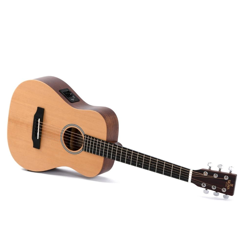 Sigma TM-12E Travel Guitar - Spruce/Mahogany + EQ/Gigbag