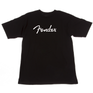 Fender Tee Spaghetti Logo - Black - Medium-Sky Music