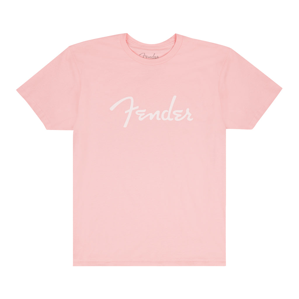 Fender® Spaghetti Logo T-Shirt, Shell Pink, M