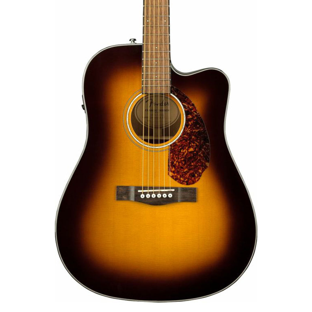 Fender - CD-140SCE Dreadnought - Walnut Fingerboard - Sunburst-Sky Music