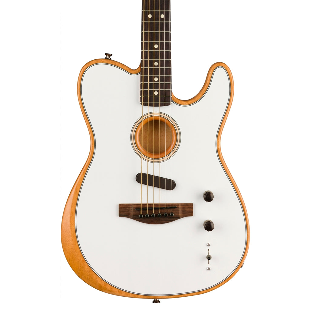 Fender - Acoustasonic® Player Telecaster® - Rosewood Fingerboard, Arctic White