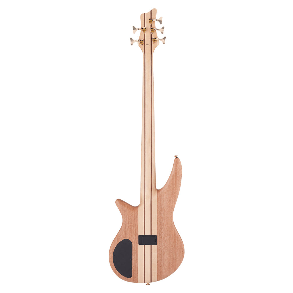 Jackson Pro Series Spectra Bass SBP V Caramelized Jatoba Fingerboard Transparent Cherry Burst