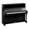 Yamaha U1PEQ Upright Piano - Polished Ebony