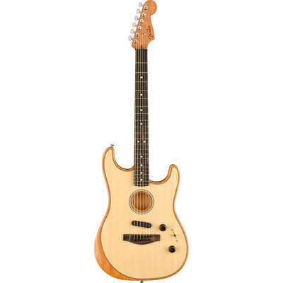 Fender American Acoustasonic® Strat®, Ebony Fingerboard, Natural