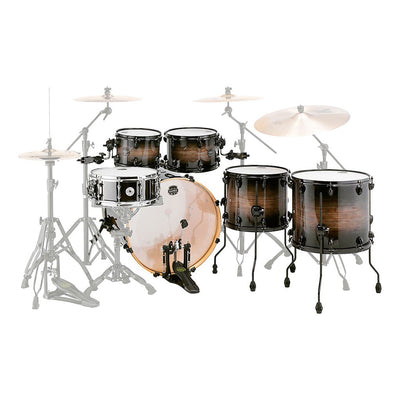 Mapex - Armory - 6 Piece Studioease Fast Shell Pack - Black Dawn w/Black Hardware