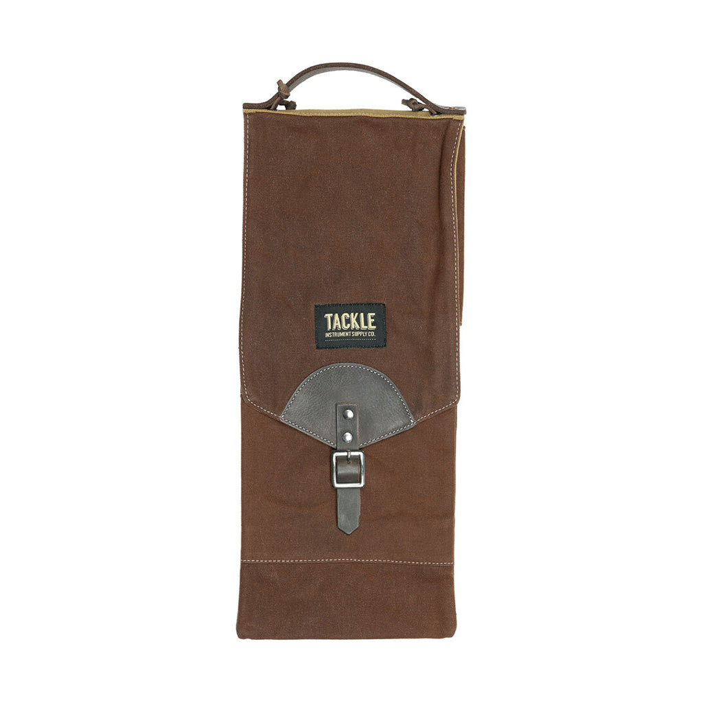 Tackle - Compact Waxed Canvas - Stick Bag, Brown