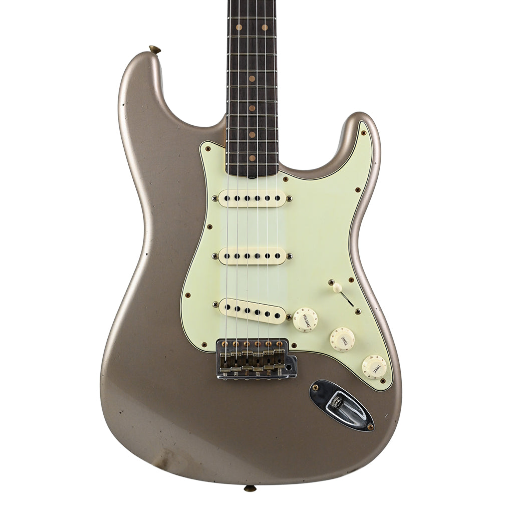 Fender Custom Shop Limited Edition 59 Stratocaster Journeyman Relic Super Faded Aged Shoreline Gold