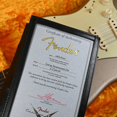 Fender Custom Shop Limited Edition 59 Stratocaster Journeyman Relic Super Faded Aged Shoreline Gold