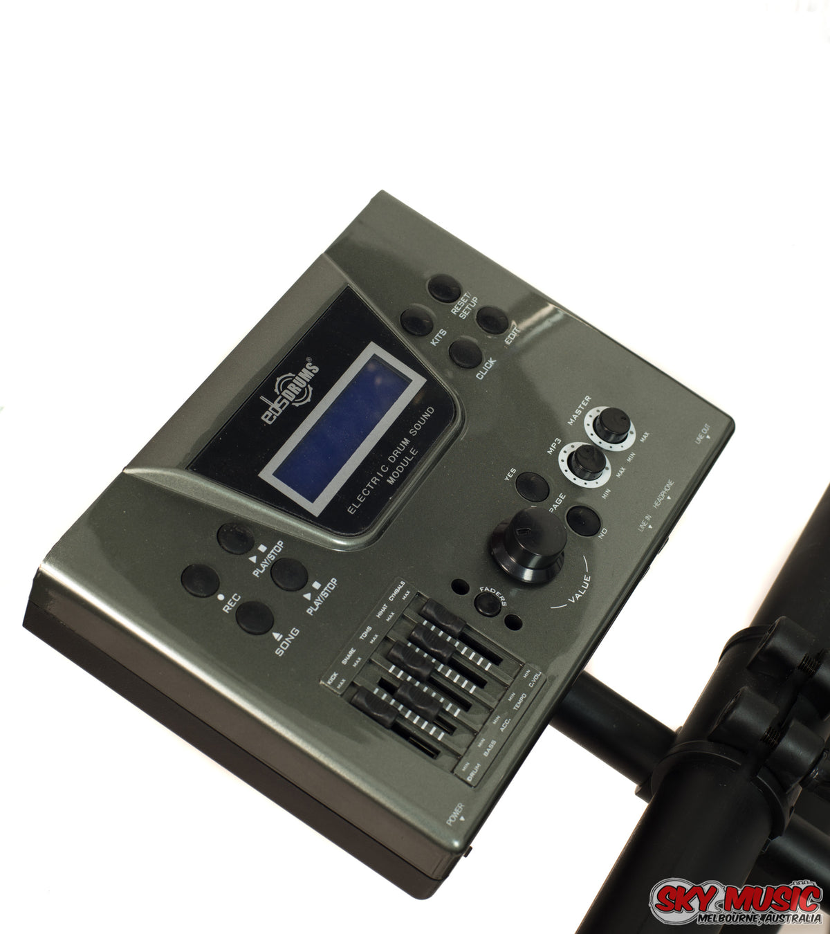 EDS 908-6 Electronic Drum Kit - brain