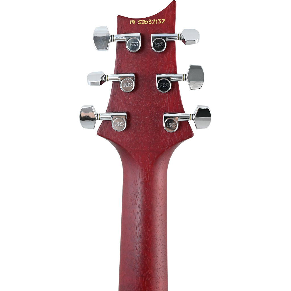 PRS S2 Standard 24 Satin - Vintage Cherry - Headstock