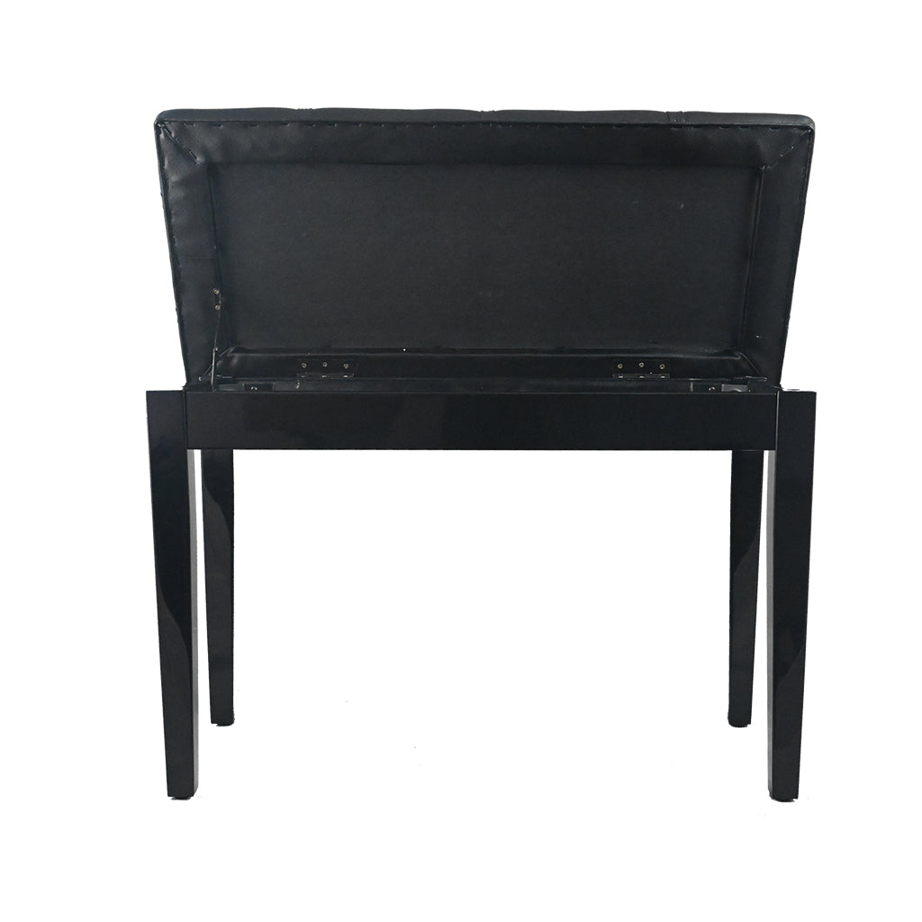 Non-Adjustable Piano Bench - Black-Sky Music