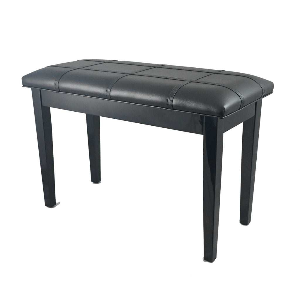 Non-Adjustable Piano Bench - Black-Sky Music