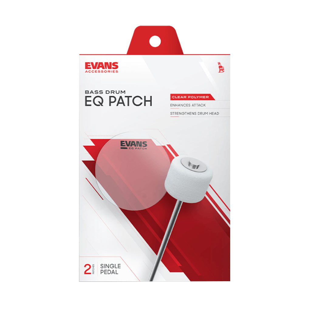 Evans - EQ Clear Plastic - Single Patch