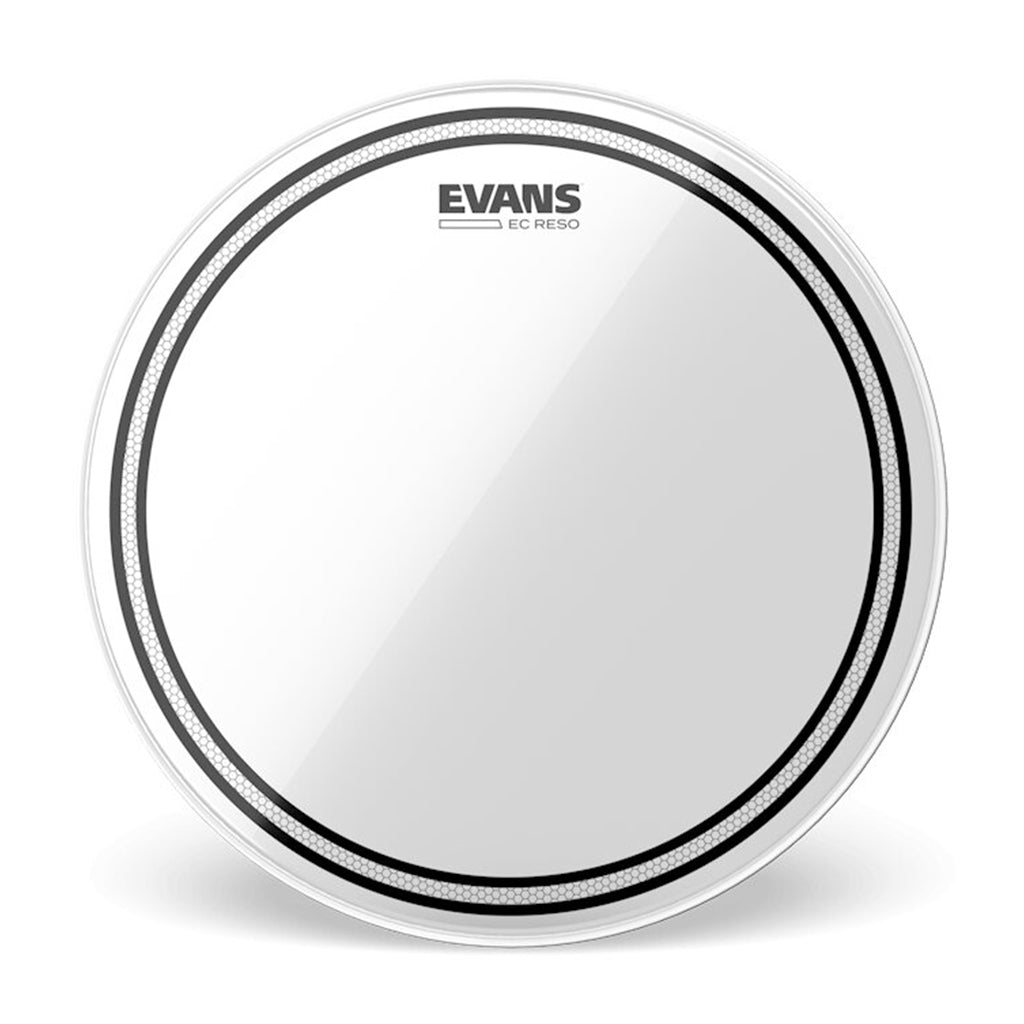 Evans - 12" EC Resonant - Clear