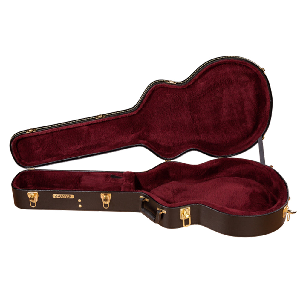 Gretsch - G6122TG Players Edition Country Gentleman® Hollow Body with String-Thru Bigsby® and Gold Hardware - Walnut Stain-Sky Music