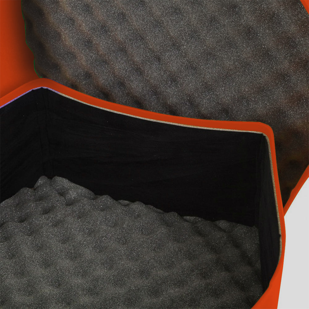 Hardcase - Lined Orange 14" - Snare Case