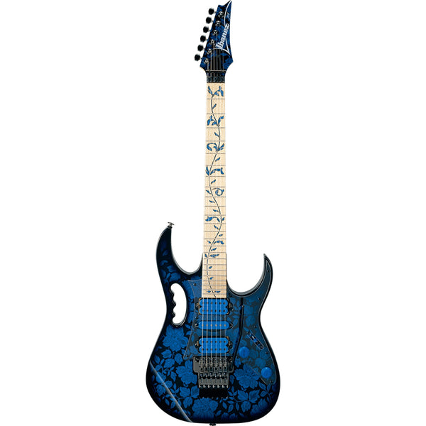 Ibanez - JEM77 - Blue Floral Pattern - Steve Vai Signature - Sky Music