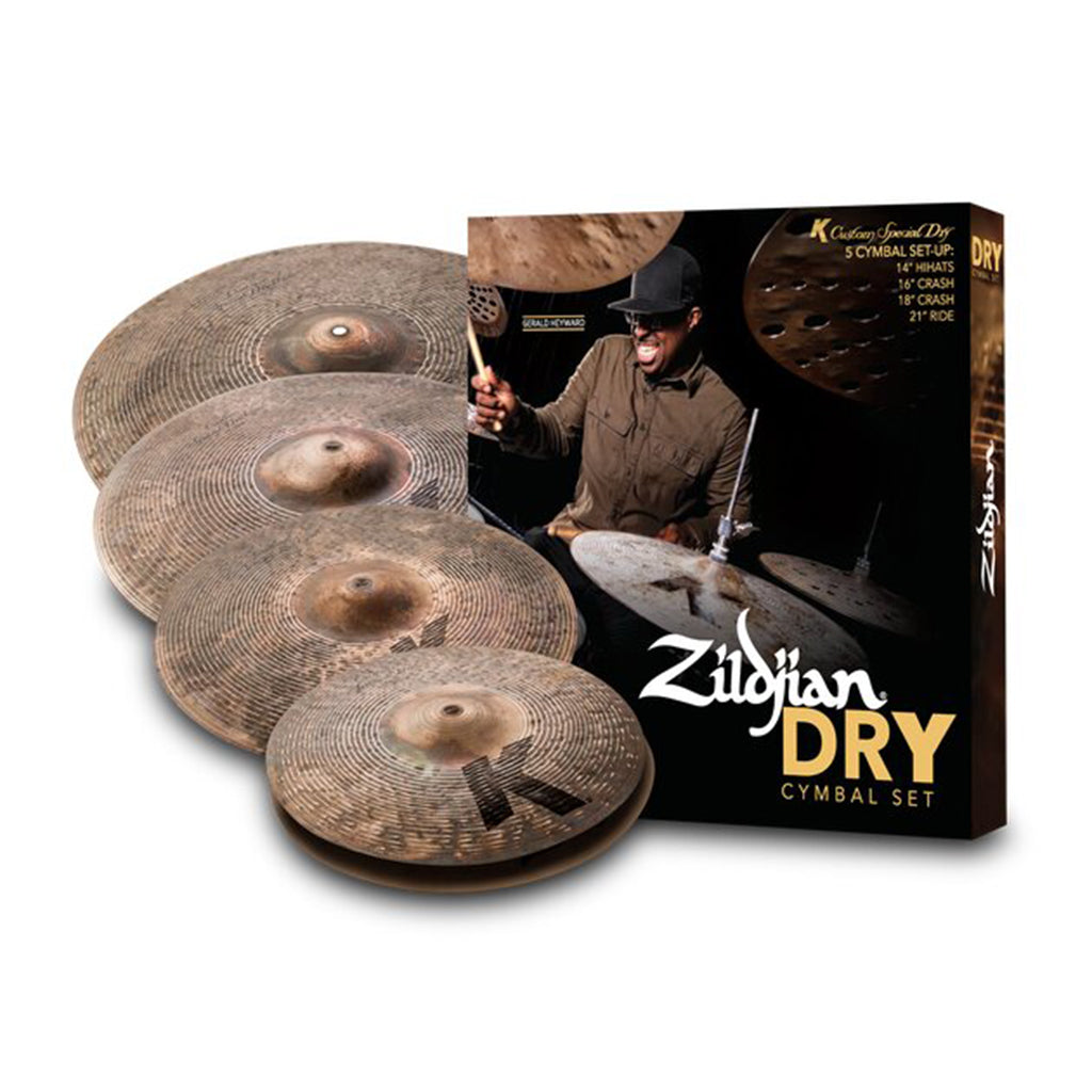 Zildjian - K Custom - Dry Cymbal Pack - 14&quot; 16&quot; 18&quot; 21&quot;