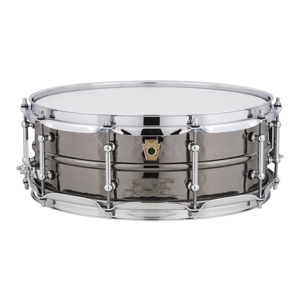 Ludwig Black Beauty Snare Drum - 14"x5" Hammered, Tube Lugs