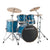 Ludwig - Evolution - Drum Kit With Hardware - Blue Sparkle