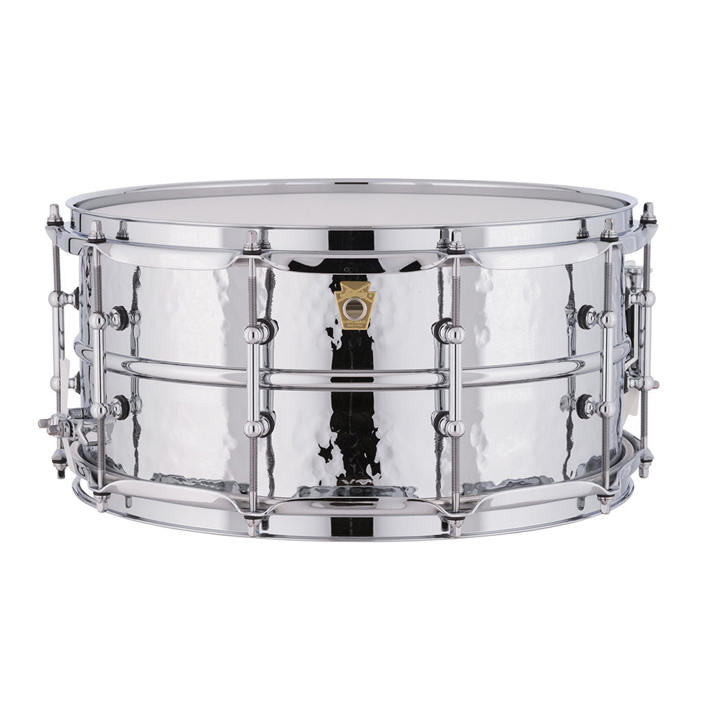 Ludwig - Supraphonic - Snare Drum - 14&quot;x6.5&quot; Hammered, Tube Lugs