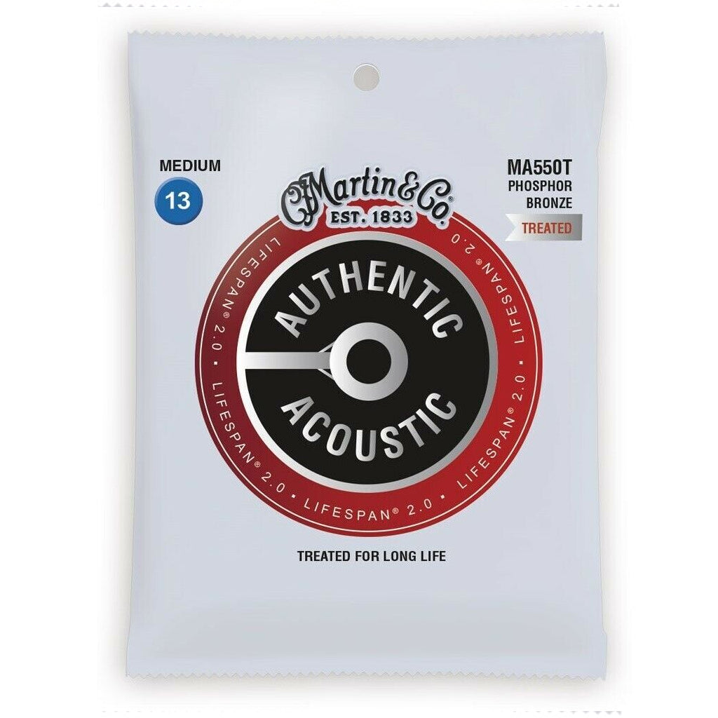 Martin Authentic Strings Treated - 13/56 Medium 92/8