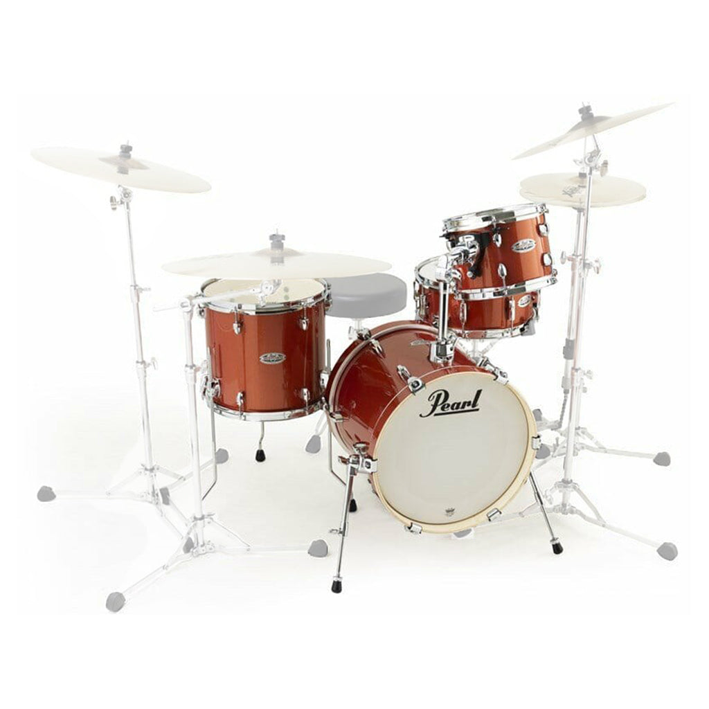 Pearl - Midtown Shell Pack - 10, 13FT, 13S, 16K, Orange Crush