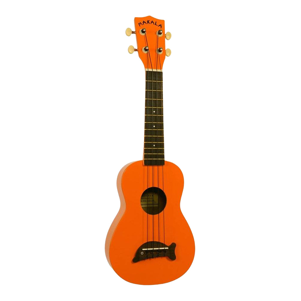 Makala Soprano Ukulele Dolphin Bridge Orange