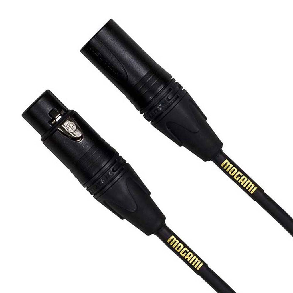 Mogami 25FT Gold Series Studio Microphone Cable - Straight/Straight